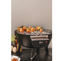 Grill med spett, grönsaker och kött