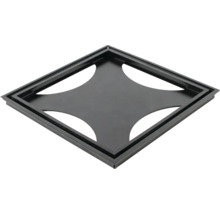 Fyrkantigt gatubrunnsgaller i plast