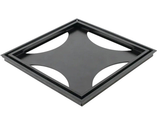 Fyrkantigt gatubrunnsgaller i plast