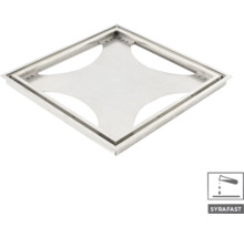 Fyrkantigt golvbrunn av metall