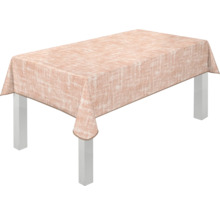 Rektangulär bordsduk med mönster på bordet