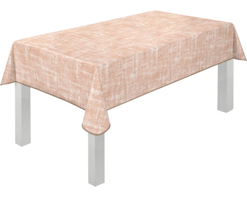 Rektangulär bordsduk på ett bord