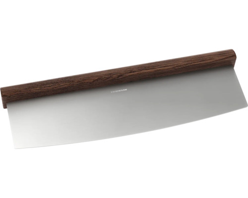 Pizzaskärare MUURIKKA 37,5cm Kniv med trähandtag och böjt blad