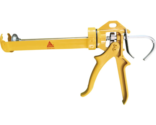 Fogpistol SIKA PRO skelett för 300ml patron Gul Sika patronpistol för tätningsmedel och lim