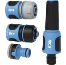 for_q Kopplingssats för trädgårdsslang med spruta