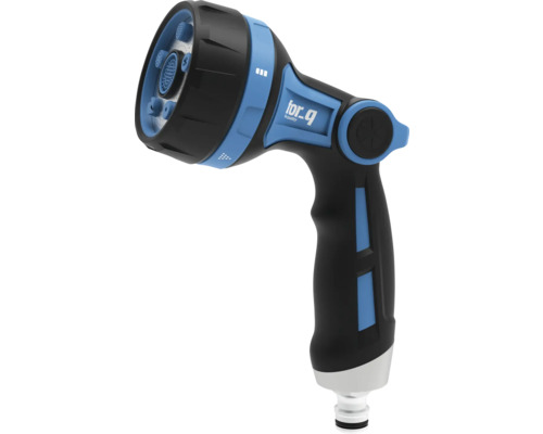 Trädgårdsspruta med justerbart spruthuvud och ergonomiskt handtag