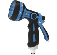 Trädgårdsspruta med olika stråltyper