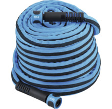 Trädgårdsslang med textilmantel, upprullad