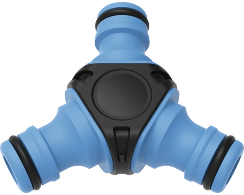 Trädgårdsslangfördelare med tre anslutningar