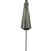 Stängt parasoll med stång för utomhusbruk