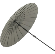 Grått parasoll för utomhusbruk