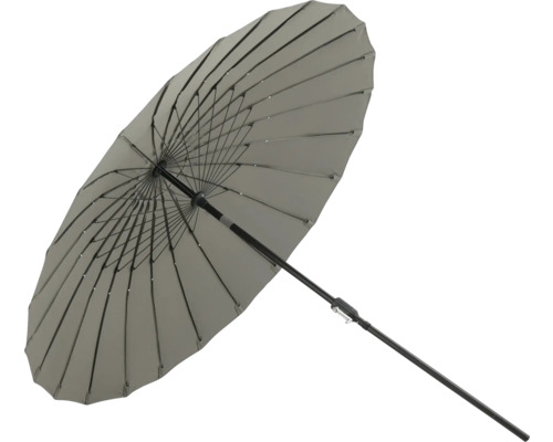 Grått parasoll för utomhusbruk