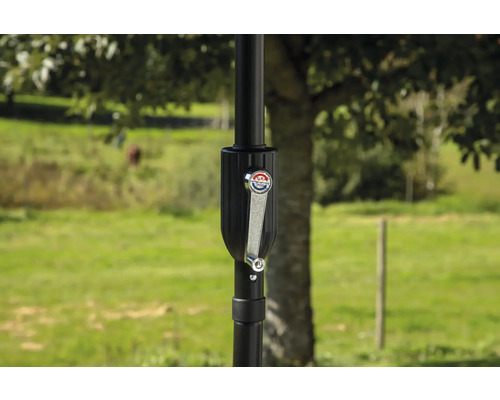 Vevmekanism för ett parasoll