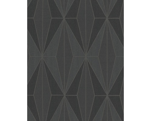 Tapet MARBURG Giulia novamur geometrisk svart 82177 Tapet med geometriskt diamantmönster