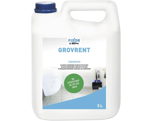 Fixor Grovrent rengöringsmedel i 5 liters dunk