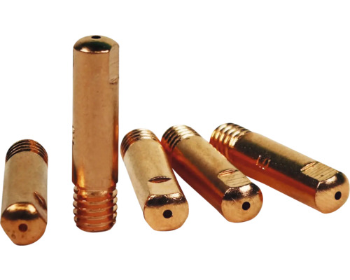 Flera svetmunstycken av metall