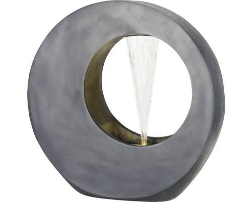 Dekorativ inomhusfontän med vattenspel