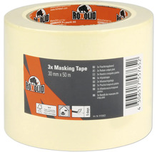 Roxolid Maskeringstejp trippel, 30 mm x 50 m