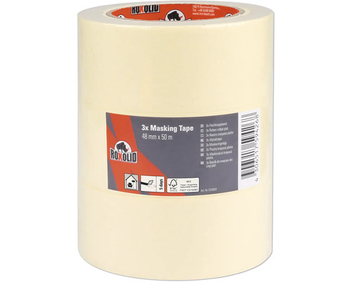Roxolid Maskeringstejp, 48 millimeter gånger 50 meter