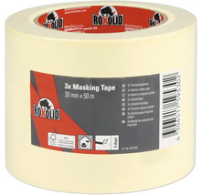 Roxolid Maskeringstejp 3 stycken 30 mm x 50 m
