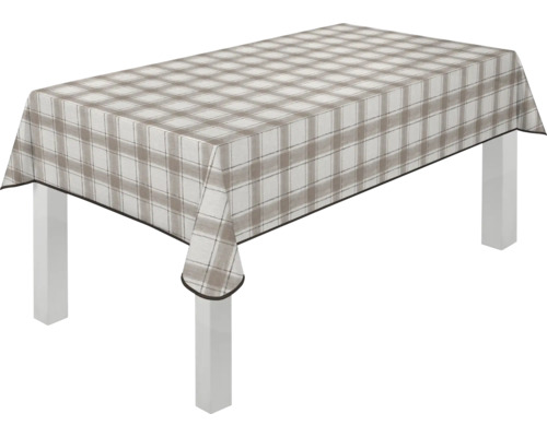Bord med rutig duk