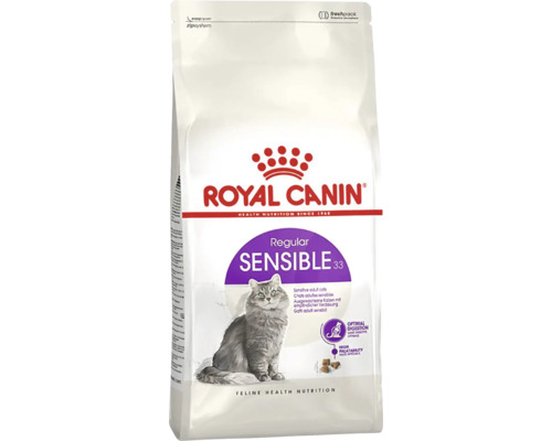 Royal Canin Sensible 33 kattfoder, normal, för vuxna katter med känslig matsmältning