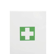 Första hjälpen-låda med medicinsk symbol
