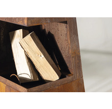 Ved i vedställ av metall