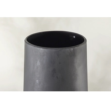 Detaljvy av en cylindrisk växtlåda