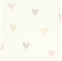 Tapet med hjärtmönster