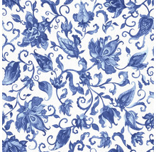 Blommig tapet med blommönster