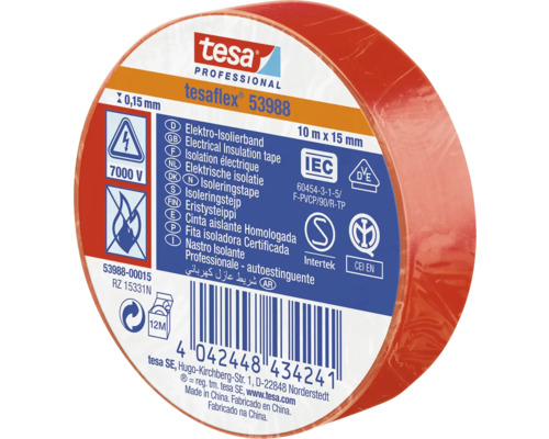 Tesa eltejp, 10 meter gånger 15 millimeter