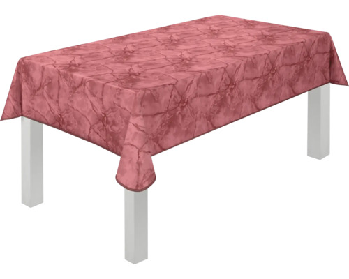 Bord med röd bordsduk