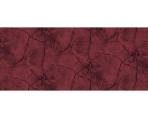 Vaxduk PEYER SYNTEX rund Marmor röd 140cm Mönster av en folie med marmorlook