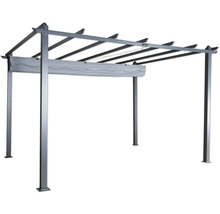 Pergola med utdragbart solskydd