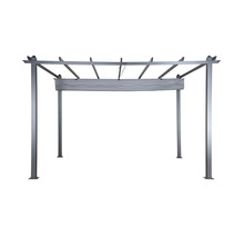 Pergola med utdragbart solskydd