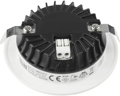 LED infälld spotlight bakifrån