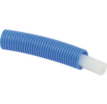 Korrugerat plaströr med infört rör