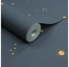 Tapetrulle med stjärn- och prickmönster