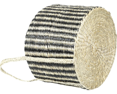 Dekorativ korg av vattenhyacint med handtag