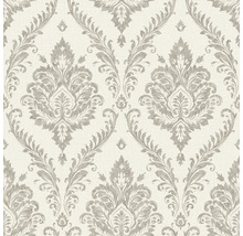 Tapet med blommigt damastmönster