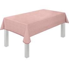 Rektangulär bordsduk på ett bord