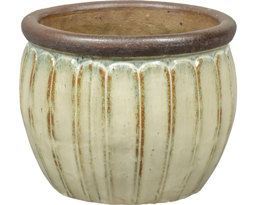 Kruka LAFIORA glaserad Ø48x38cm ljusblå Blomkruka i keramik