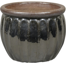 Rund blomkruka i keramik