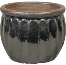 Rund blomkruka i keramik