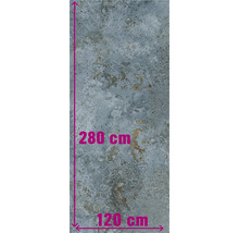 Kakelmönster med måtten 280 gånger 120 centimeter