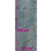 Kakelmönster med måtten 280 cm gånger 120 cm