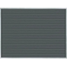 Garageport med träutseende