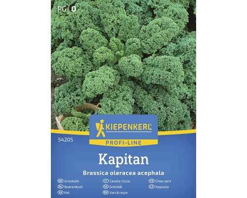 Kiepenkerl Kapitan Grönkål fröförpackning
