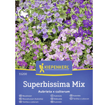 Blåkudde Aubrieta x cultorum Superbissima Mix fröförpackning